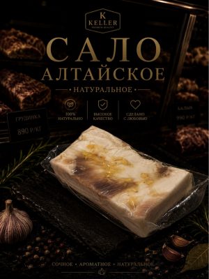 Speck Altajskoe mit Knoblauch Keller ca.1,2kg