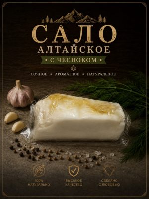 Speck Altajskoe mit Knoblauch Keller ca.300g