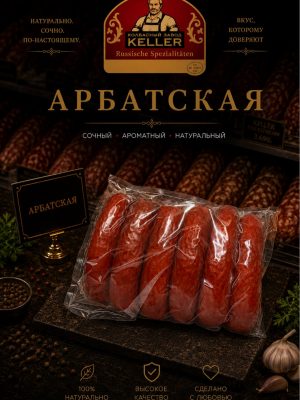Wurst Arbatskaja Keller ca.4000g lose