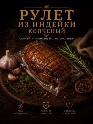 Rolle Putenfleisch ca.900g verpackt