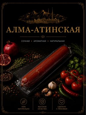 Wurst Almatinskaja Keller ca. 900g verpackt