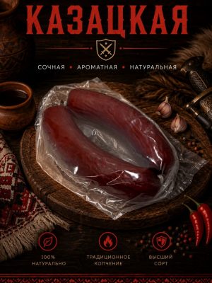 Wurst Kazak Keller 600g verpackt