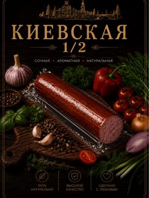 Wurst Kievskaja 1/2 ca 500g verpackt